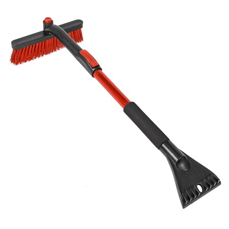 Motor Trend Extendable Snow Scraper - Red MTWA-1701